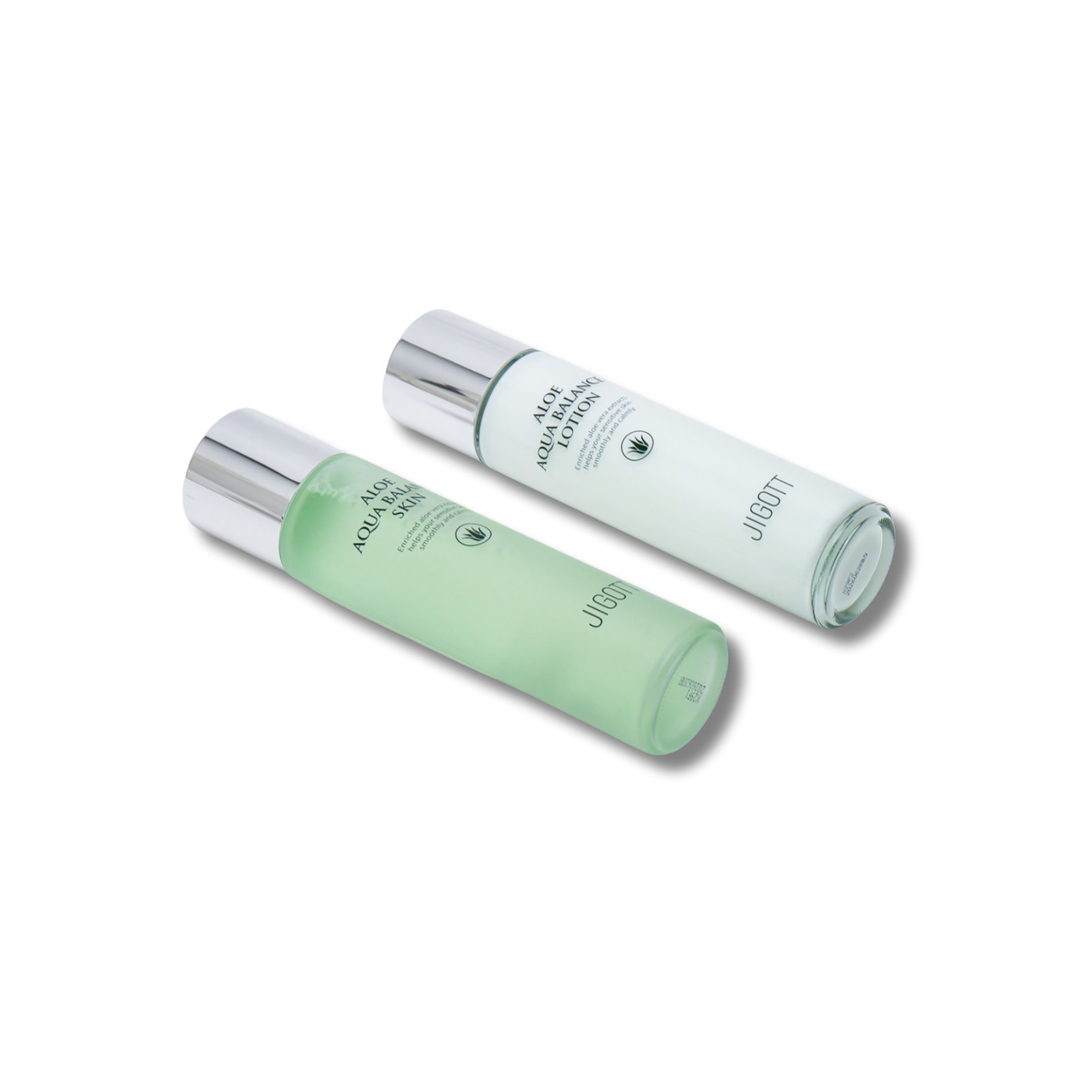 JIGOTT Aloe Aqua Balance Skin Care 3 to'plam, 3 ta element + 2 mini versiya