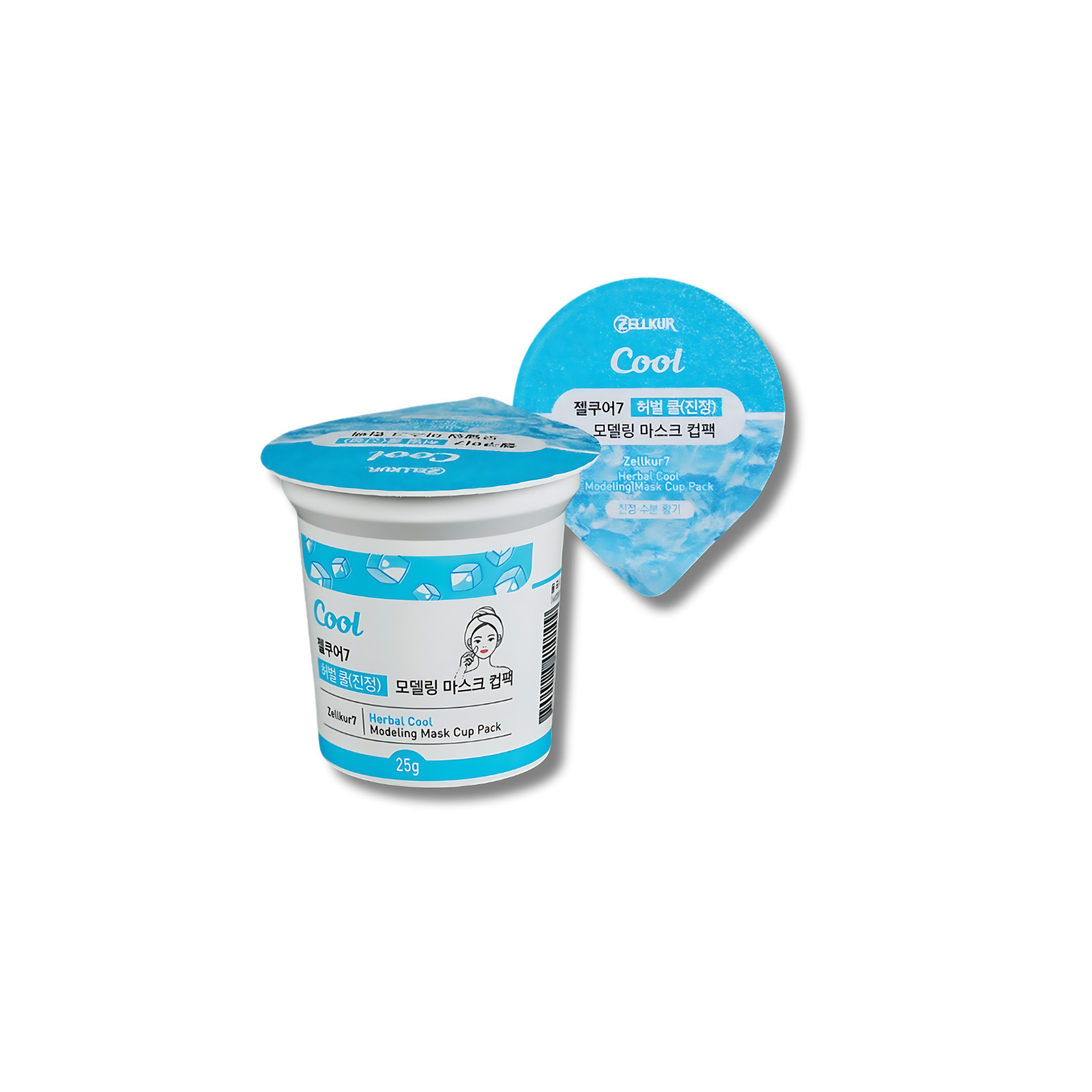 Zellkur7 Herbal Modelling Mask Cap, 7 types, 25g Zellkur7 Herbal Modelling Mask Cap, 7 types, 25g